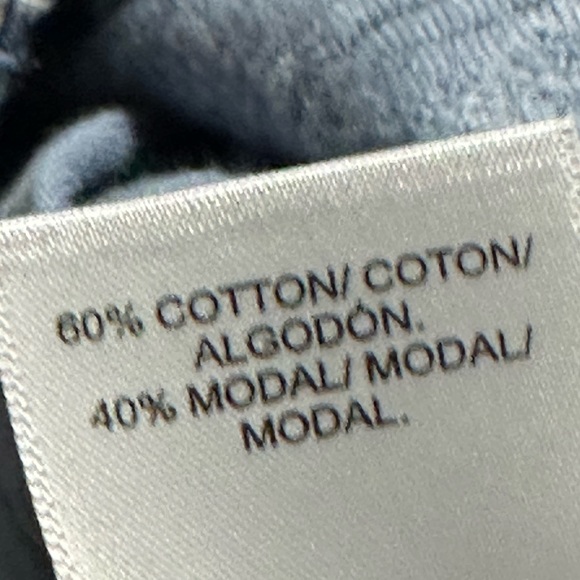 Lucky Brand Crinkle Top Spring Floral Flare Sleeve Round Scoop Waist Medium - Picture 8 of 17